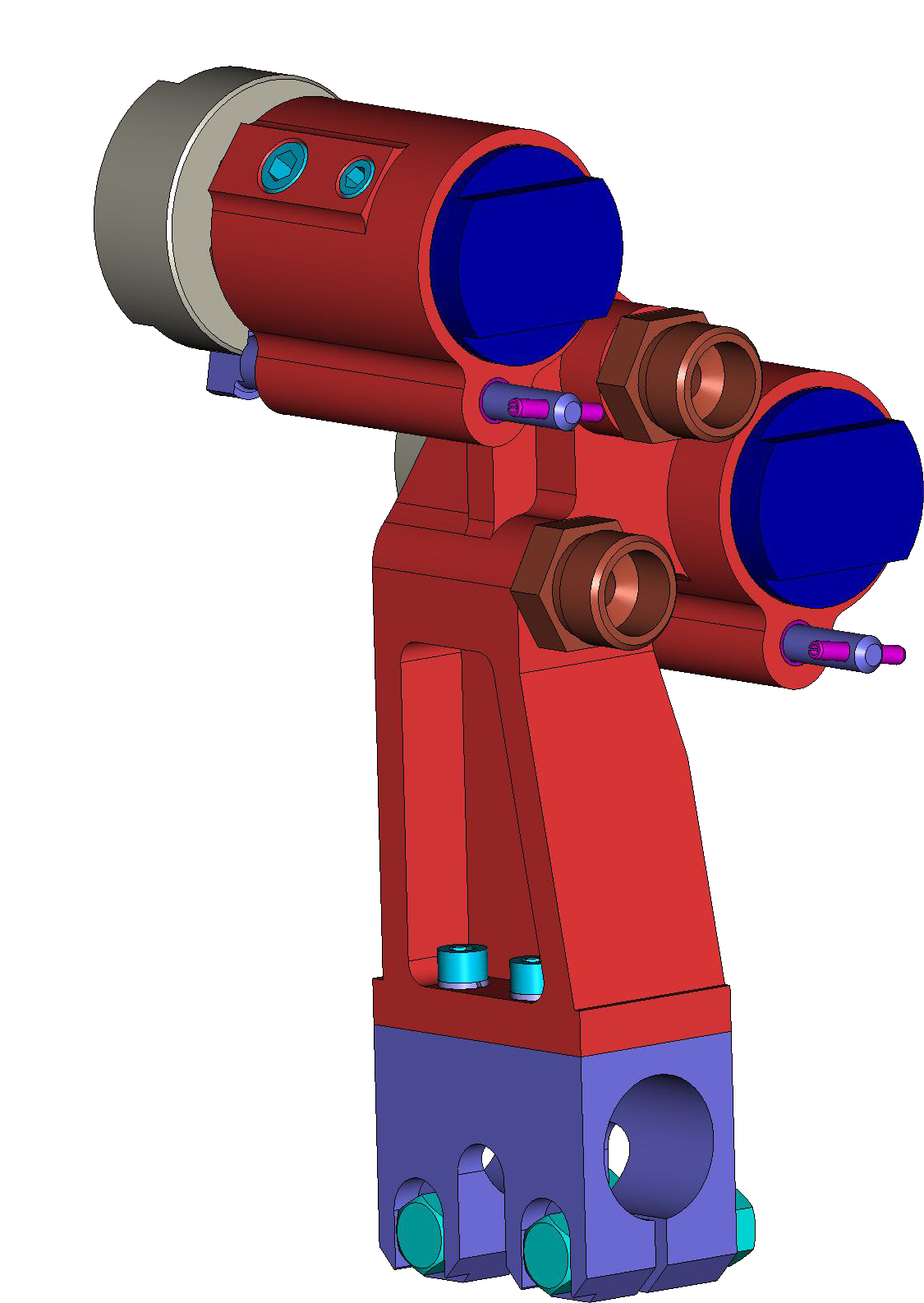 Кронштейн дутьевых головок KDG-401-002 (KE-215A) 5″
