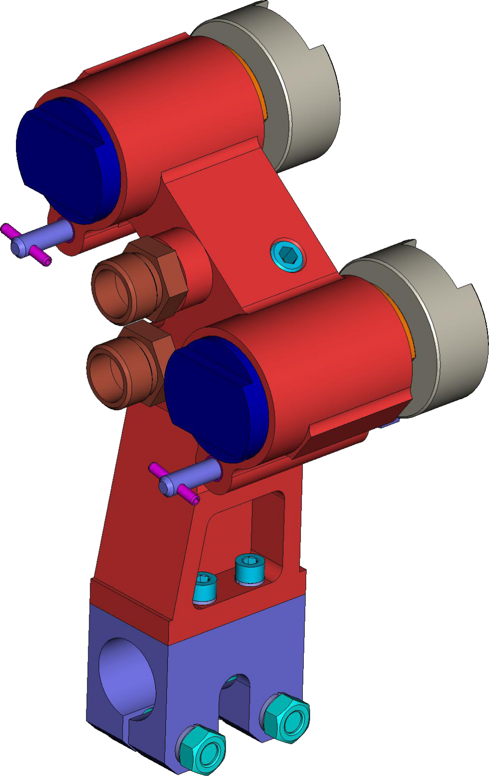 Кронштейн дутьевых головок KDG-401-002 (KE-215A) 5″