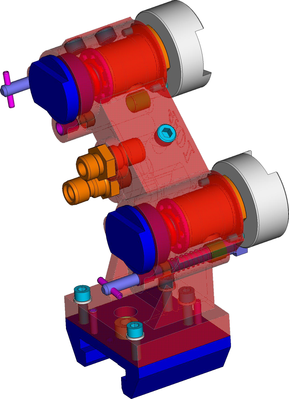 Кронштейн дутьевых головок KDG-401-003 (191-26756-400) 5,5″