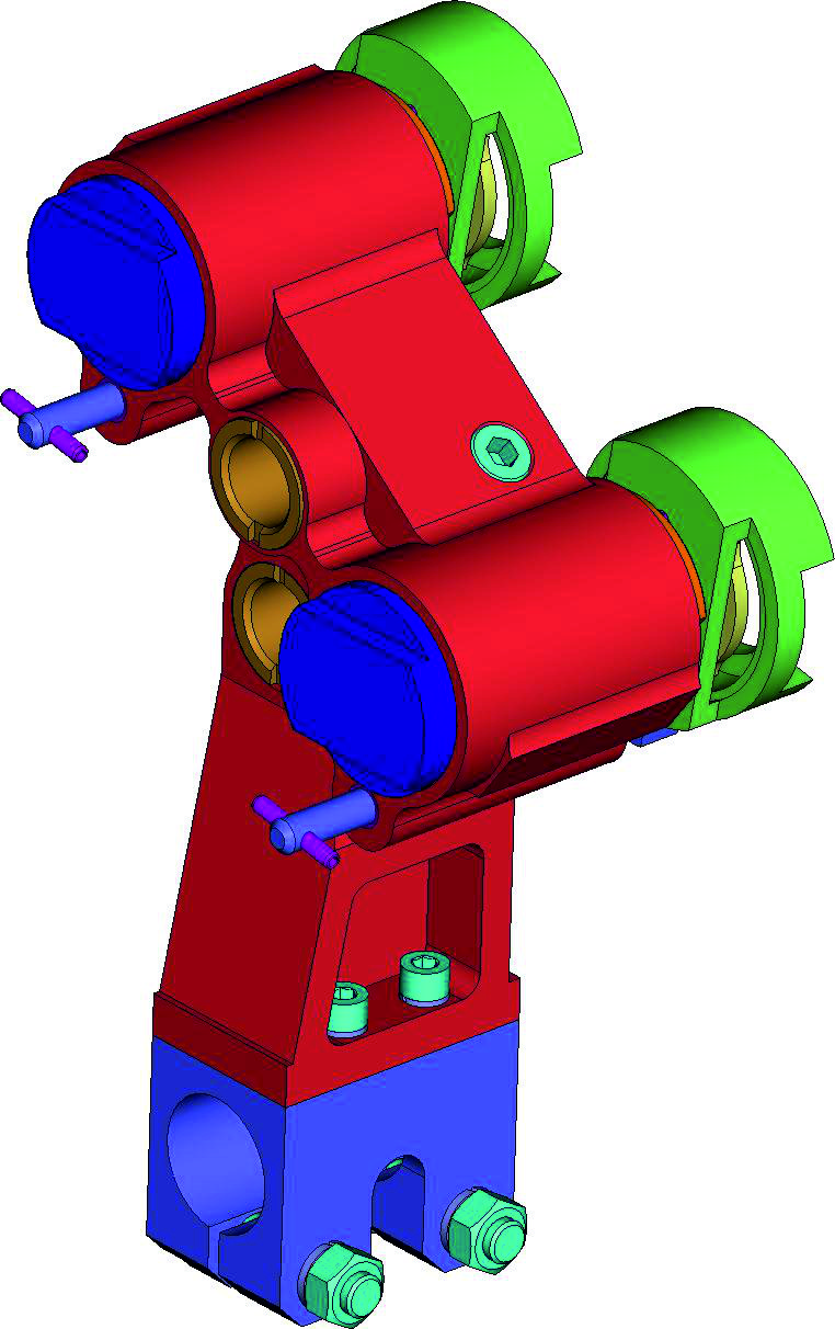 Кронштейн дутьевых головок KDG-401-015 (КЕ-215А-М2) 5»