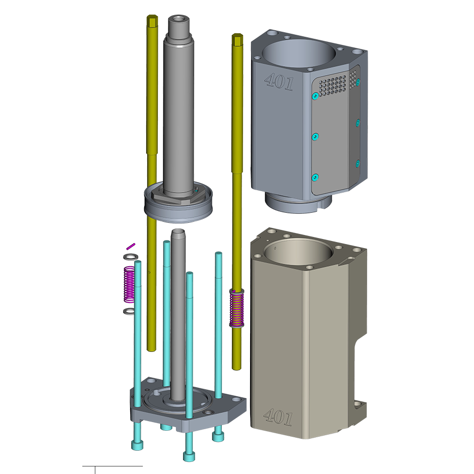 Plunger mechanism MPL-401-010 (07118252-06-m)