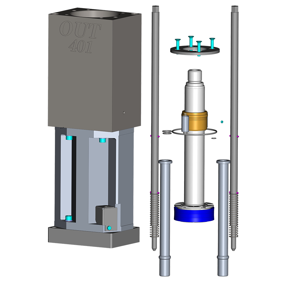Механизм плунжера MPL-401-018 (pto-25-01)