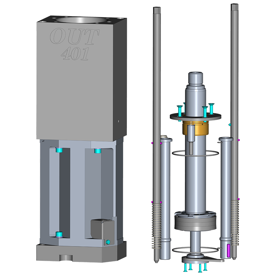 Plunger mechanism MPL-401-019 (pto-25-01_v1m)