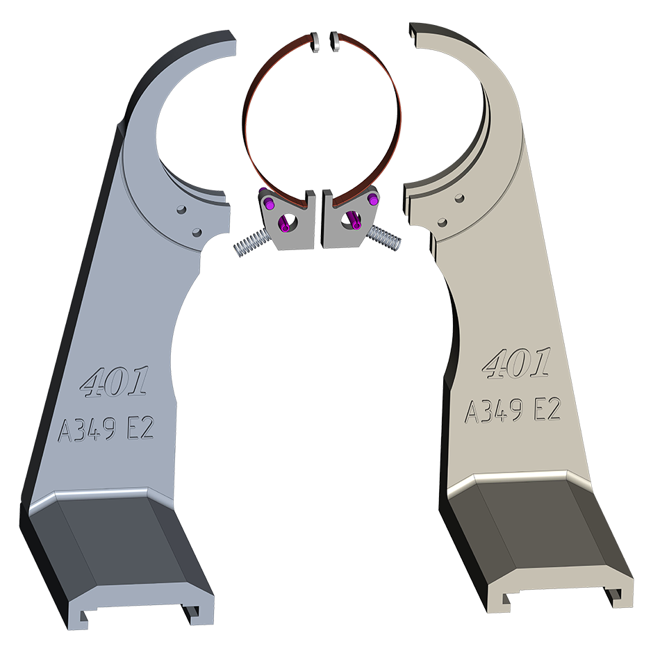 Держатель горловых колец DGK-401-013 (a349-e2-a2)