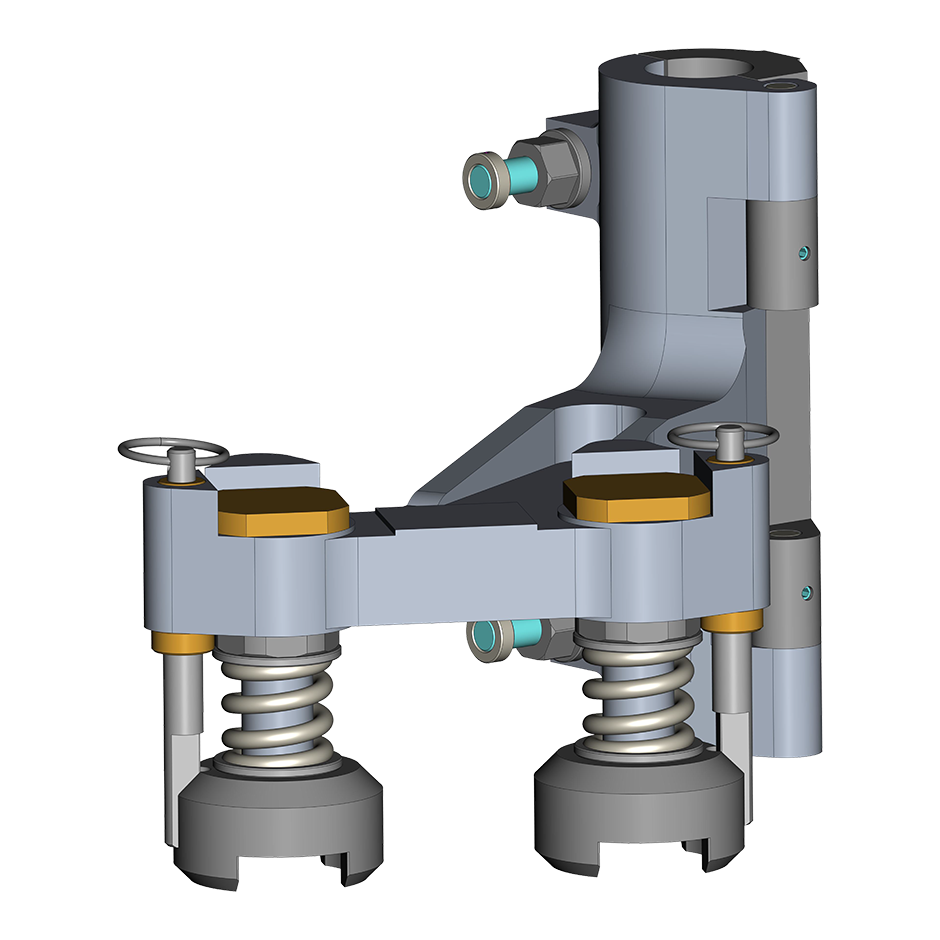 Держатель прессовых головок KPG-401-013 (dpg-401lu-5-2) 5″
